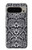 S2855 Blanc Rattle Serpent Imprimé graphique Peau Etui Coque Housse pour Google Pixel 9 Pro XL