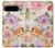 S3035 Peinture douce Fleur Etui Coque Housse pour Google Pixel 9 Pro XL