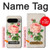 S3079 Rose Rose millésimé Etui Coque Housse pour Google Pixel 9 Pro XL