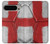 S3316 Angleterre Drapeau graphique Football Millésime Etui Coque Housse pour Google Pixel 9 Pro XL