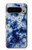 S3439 Tissu Indigo Tie Dye Etui Coque Housse pour Google Pixel 9 Pro XL