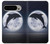 S3510 Dauphin Lune Nuit Etui Coque Housse pour Google Pixel 9 Pro XL
