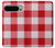 S3535 Rouge vichy Etui Coque Housse pour Google Pixel 9 Pro XL