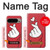 S3701 Mini signe d'amour de coeur Etui Coque Housse pour Google Pixel 9 Pro XL