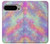 S3706 Arc-en-ciel pastel Galaxy Pink Sky Etui Coque Housse pour Google Pixel 9 Pro XL