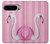 S3805 Flamant Rose Pastel Etui Coque Housse pour Google Pixel 9 Pro XL