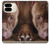 S0519 PitBull Visage Etui Coque Housse pour Google Pixel 9 Pro Fold