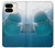 S1801 Béluga Sourire baleine Etui Coque Housse pour Google Pixel 9 Pro Fold
