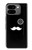 S1946 Sir Mustache Minimalisme Etui Coque Housse pour Google Pixel 9 Pro Fold