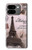 S2211 Carte postale de Paris Tour Eiffel Etui Coque Housse pour Google Pixel 9 Pro Fold