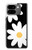 S2315 Fleurs de marguerite blanche Etui Coque Housse pour Google Pixel 9 Pro Fold