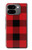 S2931 Rouge Buffle motif de vérification Etui Coque Housse pour Google Pixel 9 Pro Fold