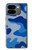 S2958 Armée Bleu Camo Camouflage Etui Coque Housse pour Google Pixel 9 Pro Fold