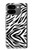 S3056 Zèbre Texture Imprimé graphique Peau Etui Coque Housse pour Google Pixel 9 Pro Fold