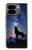 S3555 Loup Hurlant Million étoiles Etui Coque Housse pour Google Pixel 9 Pro Fold