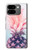 S3711 Ananas rose Etui Coque Housse pour Google Pixel 9 Pro Fold