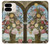 S3749 Vase de fleurs Etui Coque Housse pour Google Pixel 9 Pro Fold
