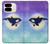 S3807 Killer Whale Orca Lune Pastel Fantaisie Etui Coque Housse pour Google Pixel 9 Pro Fold