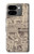 S3819 Papier Vintage rétro Etui Coque Housse pour Google Pixel 9 Pro Fold