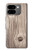 S3822 Graphique de la texture du bois imprimé Etui Coque Housse pour Google Pixel 9 Pro Fold