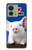 S0608 Je aime Bacon bébé mignon de porc Etui Coque Housse pour Motorola Edge (2023), Edge 40