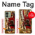 S0817 indien rouge Etui Coque Housse pour Motorola Edge (2023), Edge 40