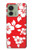 S1949 Motif Hibiscus hawaïenne Etui Coque Housse pour Motorola Edge (2023), Edge 40