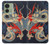 S2073 Japon dragon Art Etui Coque Housse pour Motorola Edge (2023), Edge 40