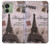 S2211 Carte postale de Paris Tour Eiffel Etui Coque Housse pour Motorola Edge (2023), Edge 40