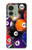 S2238 Billard Boule de billard Etui Coque Housse pour Motorola Edge (2023), Edge 40