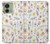 S2354 Motif pastel Fleurs Etui Coque Housse pour Motorola Edge (2023), Edge 40