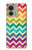 S2362 Arc en ciel coloré Shavron Zig zag Etui Coque Housse pour Motorola Edge (2023), Edge 40