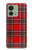 S2374 Motif Tartan Rouge Etui Coque Housse pour Motorola Edge (2023), Edge 40
