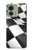 S2408 Vainqueur Drapeau checkered Etui Coque Housse pour Motorola Edge (2023), Edge 40