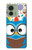 S2521 Nerd Mignon Chouette Dessin animé Etui Coque Housse pour Motorola Edge (2023), Edge 40