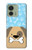 S2669 Mignon os chien pattes Dessin animé Etui Coque Housse pour Motorola Edge (2023), Edge 40
