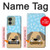 S2669 Mignon os chien pattes Dessin animé Etui Coque Housse pour Motorola Edge (2023), Edge 40