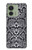 S2855 Blanc Rattle Serpent Imprimé graphique Peau Etui Coque Housse pour Motorola Edge (2023), Edge 40
