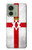 S2972 Irlande du Nord Football Etui Coque Housse pour Motorola Edge (2023), Edge 40