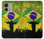 S2981 Brésil Football Football Etui Coque Housse pour Motorola Edge (2023), Edge 40