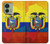 S3020 Equateur Drapeau Etui Coque Housse pour Motorola Edge (2023), Edge 40