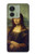 S3038 Peinture Mona Lisa Da Vinci Etui Coque Housse pour Motorola Edge (2023), Edge 40