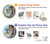 S3067 Carte de tarot Reine des Coupes Etui Coque Housse pour Motorola Edge (2023), Edge 40