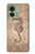 S3214 Hippocampe squelette Fossile Etui Coque Housse pour Motorola Edge (2023), Edge 40