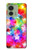 S3292 Coloré Disco étoile Etui Coque Housse pour Motorola Edge (2023), Edge 40