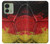 S3303 Allemagne Drapeau graphique Football Millésime Etui Coque Housse pour Motorola Edge (2023), Edge 40