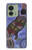 S3387 Platypus Art aborigène d'Australie Etui Coque Housse pour Motorola Edge (2023), Edge 40