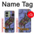 S3387 Platypus Art aborigène d'Australie Etui Coque Housse pour Motorola Edge (2023), Edge 40