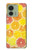 S3408 citron Etui Coque Housse pour Motorola Edge (2023), Edge 40