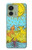 S3435 Carte de tarot Lune Etui Coque Housse pour Motorola Edge (2023), Edge 40